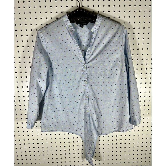 Brooks Brothers tie front button down shirt - Picture 1 of 5